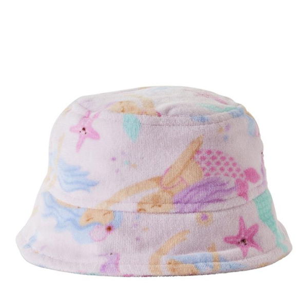 Adairs Pink Kids Mermaid Dreams Beach Bucket Hat