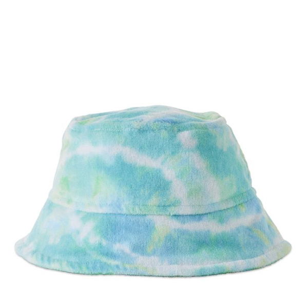 Adairs Blue Hat Kids Kids Tie Dye Blue Beach Bucket Hat