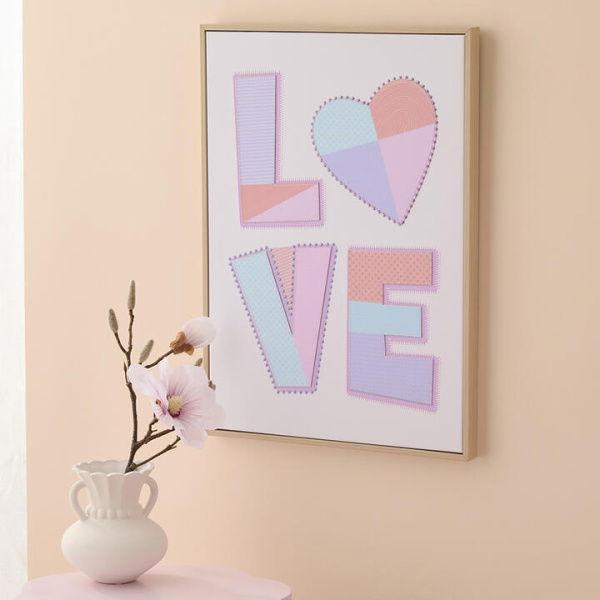 Adairs Kids Love Wall Art (Wall Art)