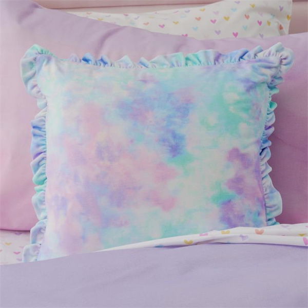 Adairs Kids Mermaid Ombre Classic Cushion - Blue (Blue Cushion)