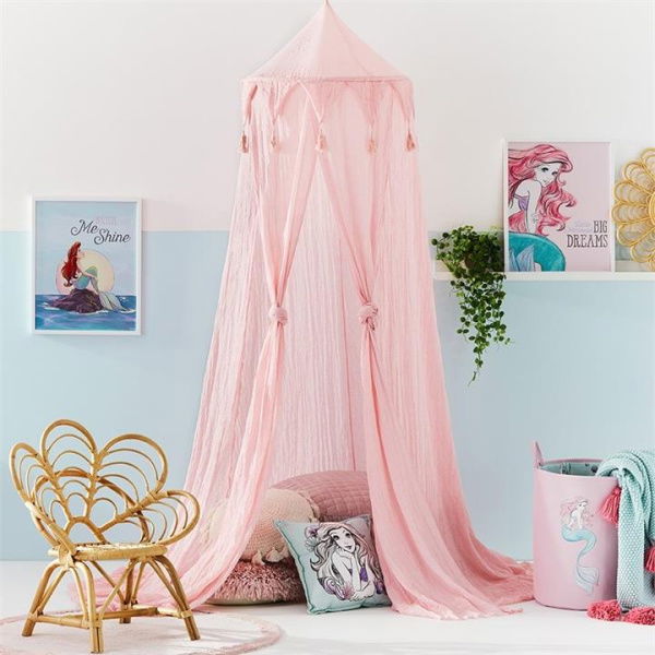 Adairs Pink Canopy Kids Moroccan Dream Blush Novelty Canopy Pink