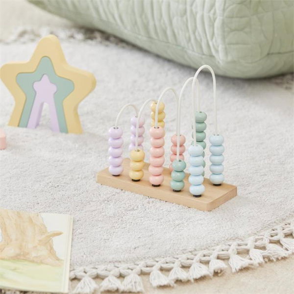 Adairs Natural Toy Kids My First Abacus Natural