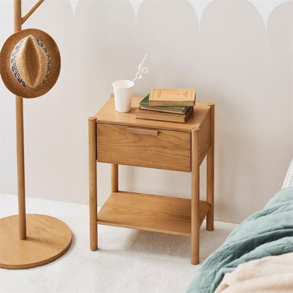 Adairs Natural Kids Noah Bedside Table