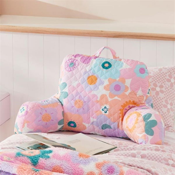 Adairs Pink Kids Poppy Floral Comfort Buddy