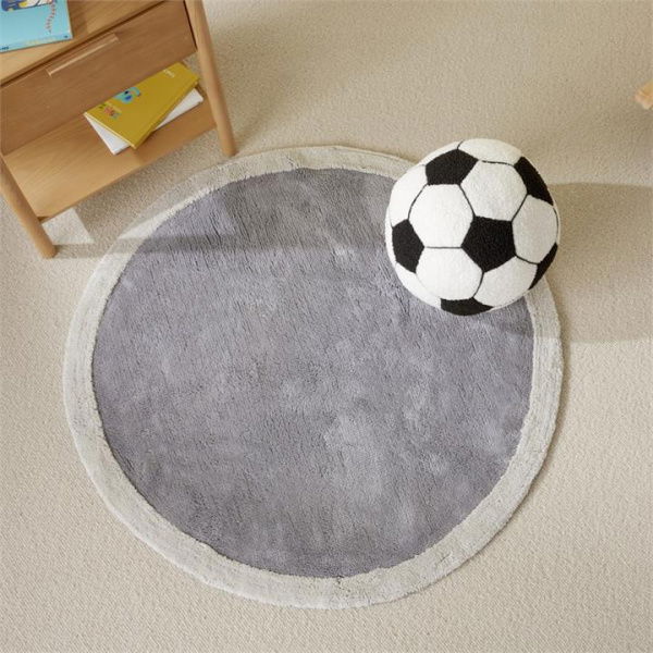 Adairs Grey Reece Moonrock Kids Rug