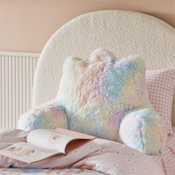 Adairs Kids Snuggly Rainbow Comfort Buddy - Pink (Pink Comfort Buddy)