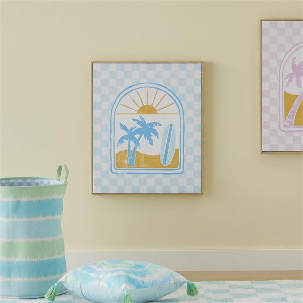 Adairs Wall Art Kids Sun and Surf