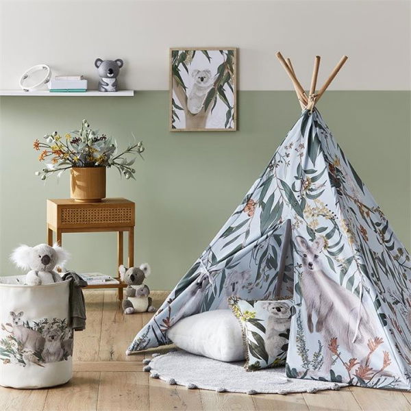 Adairs Green Teepee Kids Teepee Collection 2020 Gumnut Gully