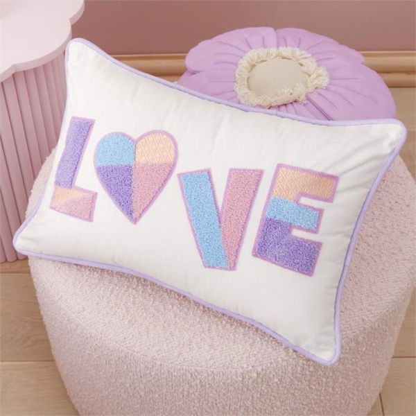 Adairs Kids Tufted Love Classic Cushion (Cushion)