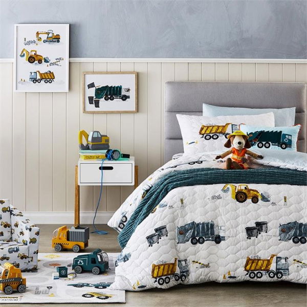 Kids quilted hot sale quilt cover