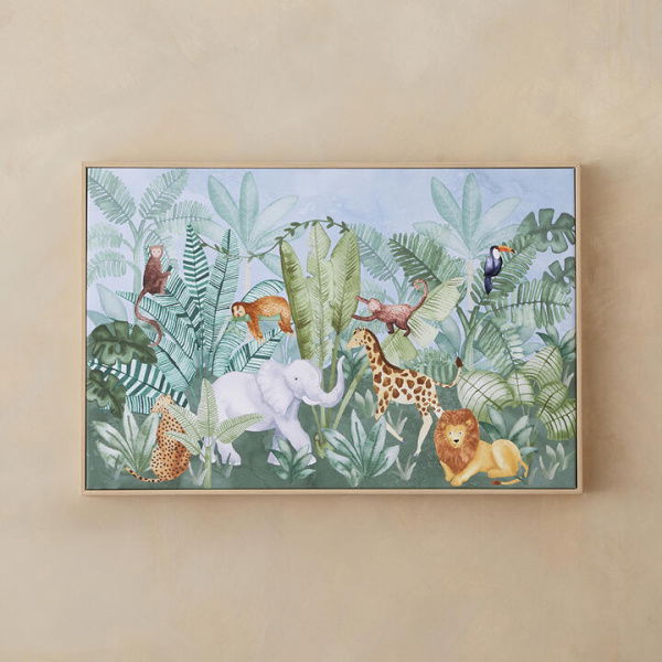 Adairs Kids Where The Wild Ones Play Wall Art (Wall Art)