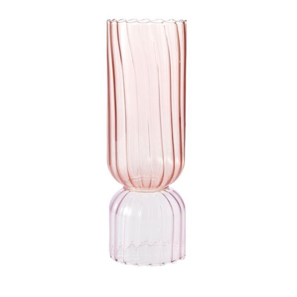 Adairs Kora Blush & Pink Tall Vase (Pink Vase)