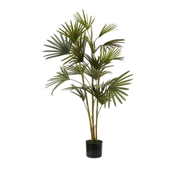 Adairs Green Faux Plant Lady Potted Palm 120cm