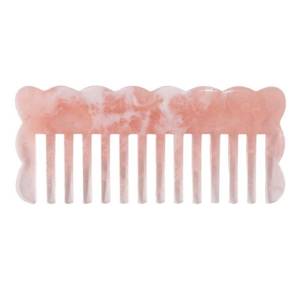 Adairs Pink Single Luna Resin Comb