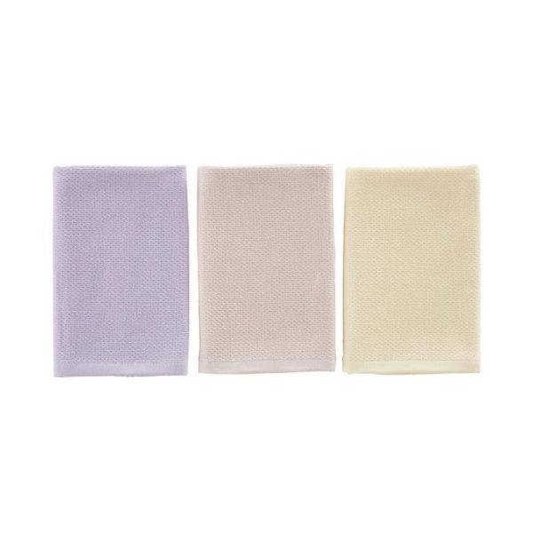 Adairs Purple 3 Pack Tea Towels Luxe Sorbet Tea Towel 3 Pack Purple