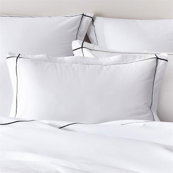 Adairs Luxury Collection 1000TC Snow Pillowcase - White (White King Pillowcase Each)