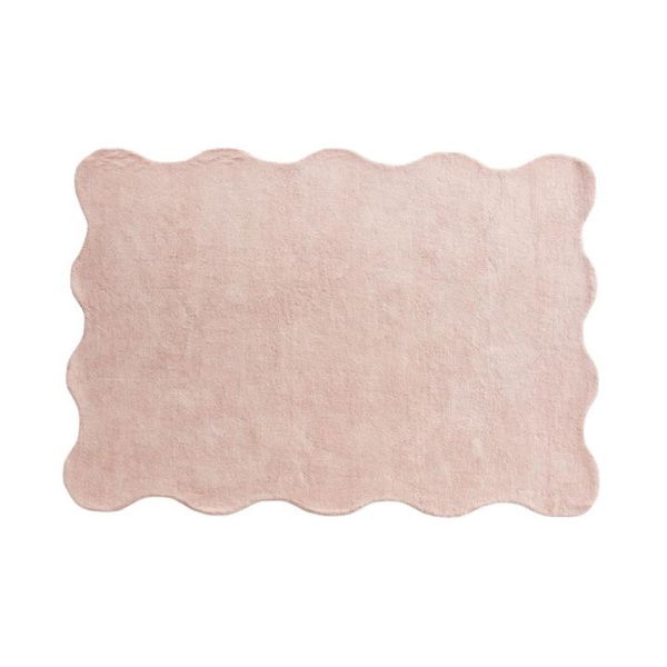 Adairs Malibu Blush Rug - Pink (Pink 160x230cm)