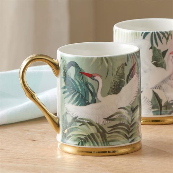 Adairs Margot Sage Mug - Green (Green Mug)