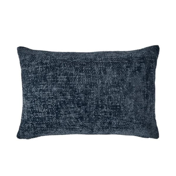 Adairs Marietta Navy Cushion - Blue (Blue Cushion)