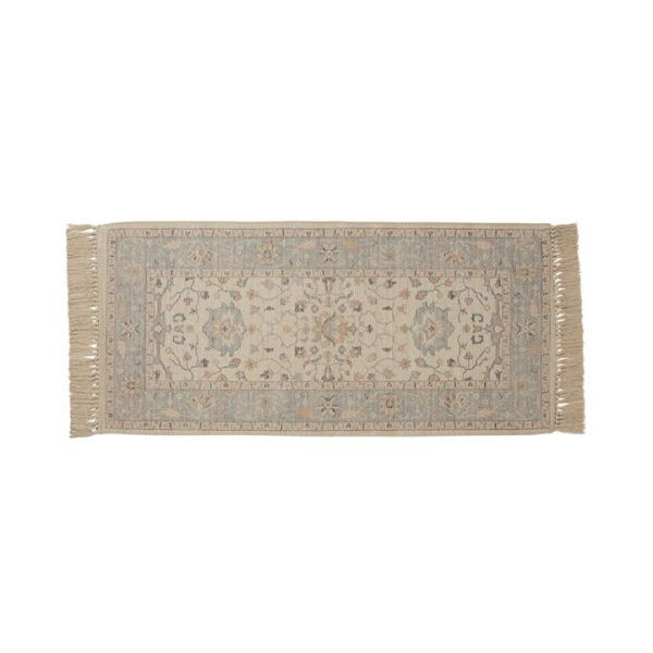 Adairs Mercado Blue Haze Rug Runner (Blue 60x130cm)