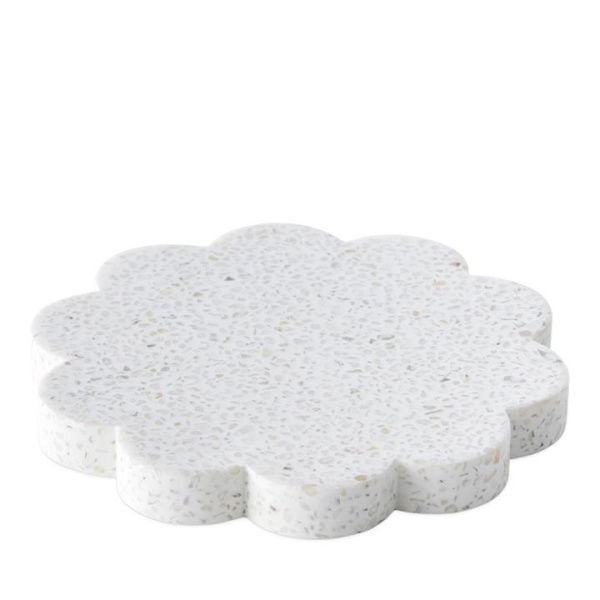 Adairs White Tray Mimi Terrazzo