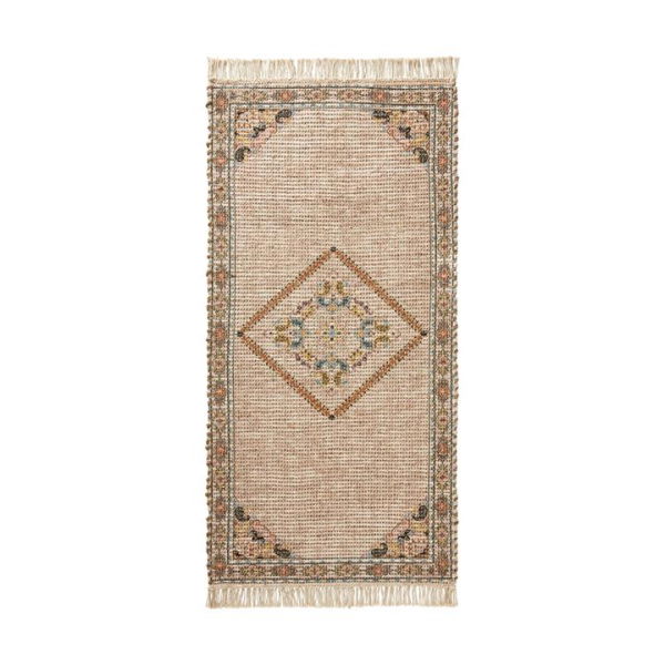 Adairs Monte Gypsy Dusty Pink Rug Runner (Pink Rug Runner)