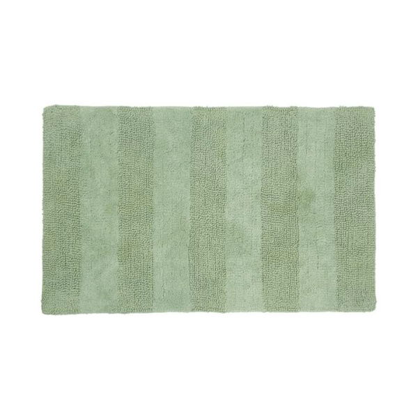 Adairs Green Bath Mat Morgan Eucalyptus Stripe Bath Mat Green