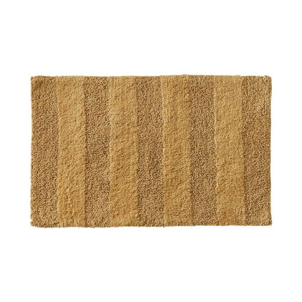 Adairs Yellow Morgan Honey Stripe Bath Mat