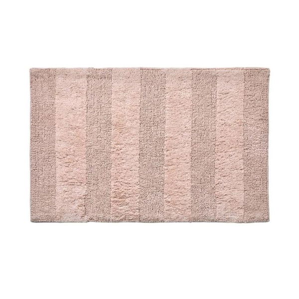 Adairs Morgan Nude Pink Bath Mat (Pink Bath Mat)