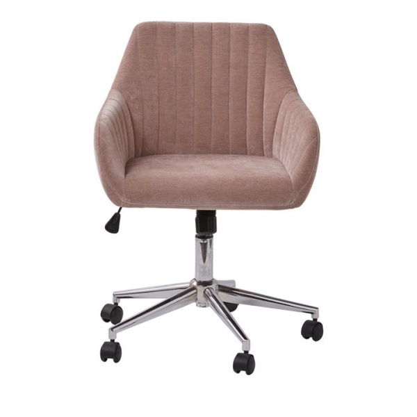 Adairs Pink Munich Dusty Rose Desk Chair