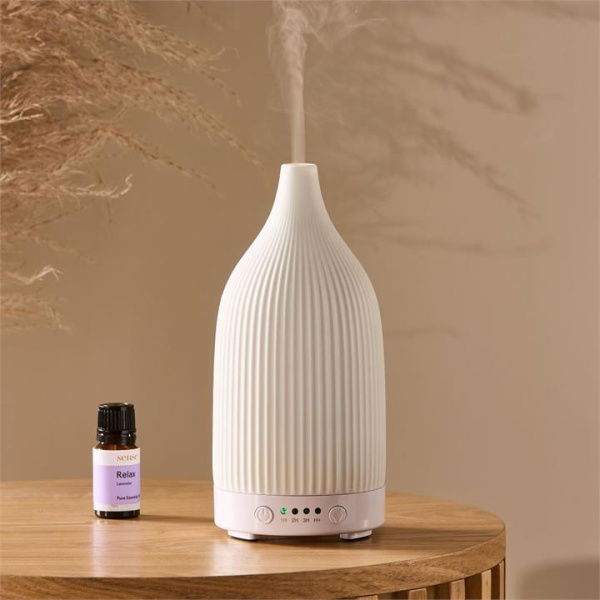 Adairs White Diffuser Muse Ultrasonic Aromatherapy Diffuser White