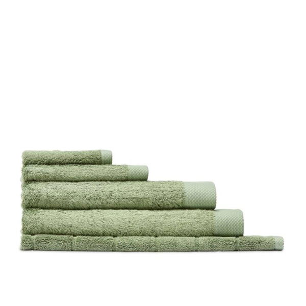 Adairs Pine Green Navara Solid Bamboo Cotton Bath Sheet