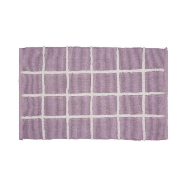 Adairs Purple Bath Mat Nelson Check Lilac Bath Mat Purple
