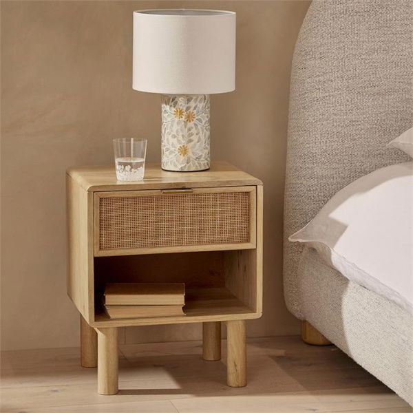 Adairs Noa Natural Bedside Table (Natural Unknown)