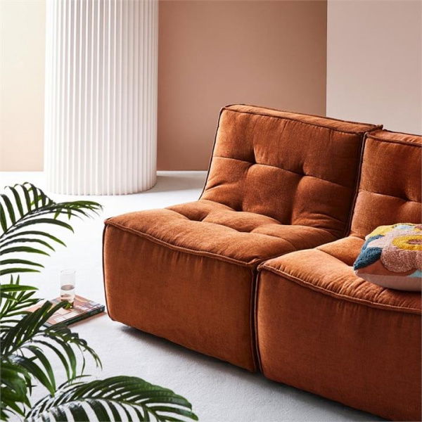 Adairs Orange Chair Otis Lounge Chair Copper