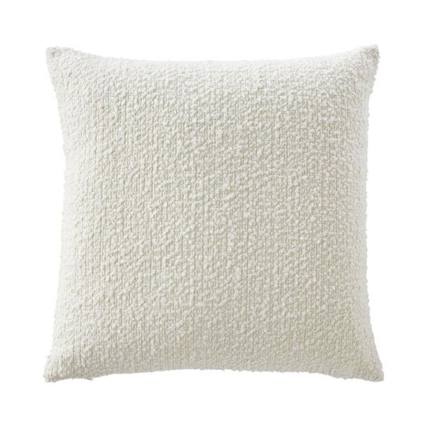 Adairs White Cushion Otis White Boucle