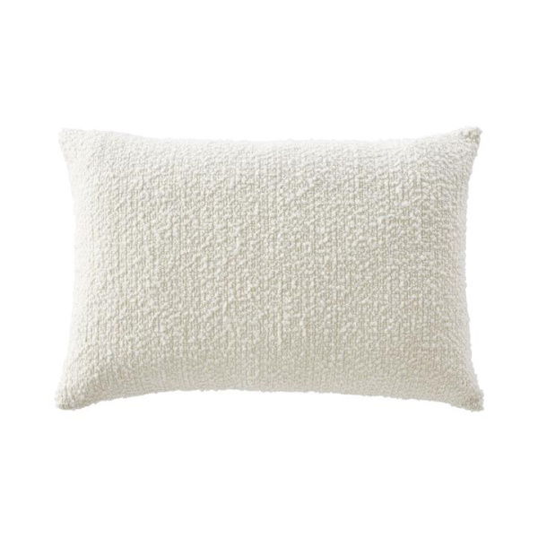 Adairs White Cushion Otis White Long Boucle Cushion