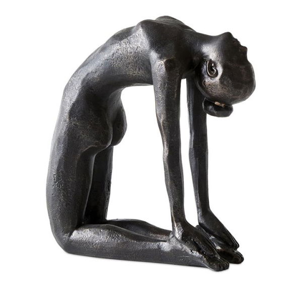 Adairs Black Decor Pas De Deux Bronze Bending Statue