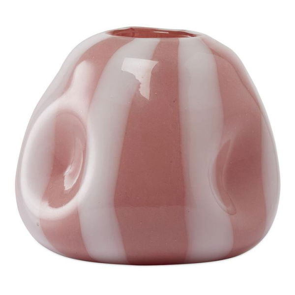 Adairs Pink Striped Vase