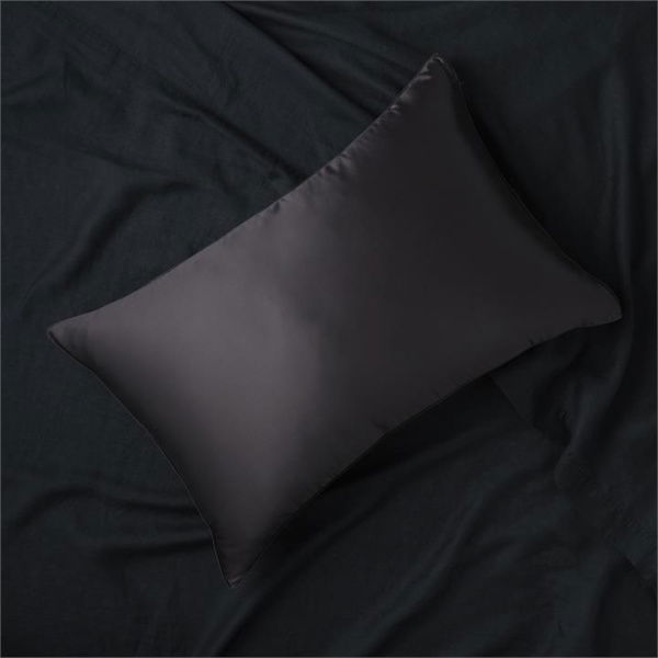 Adairs Black Pure Silk King Pillowcase