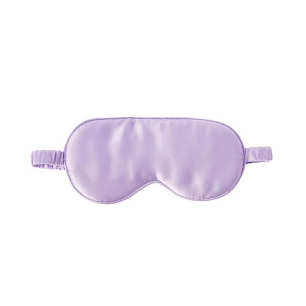 Adairs Pure Silk Lilac Eye Mask - Purple (Purple Eye Mask)