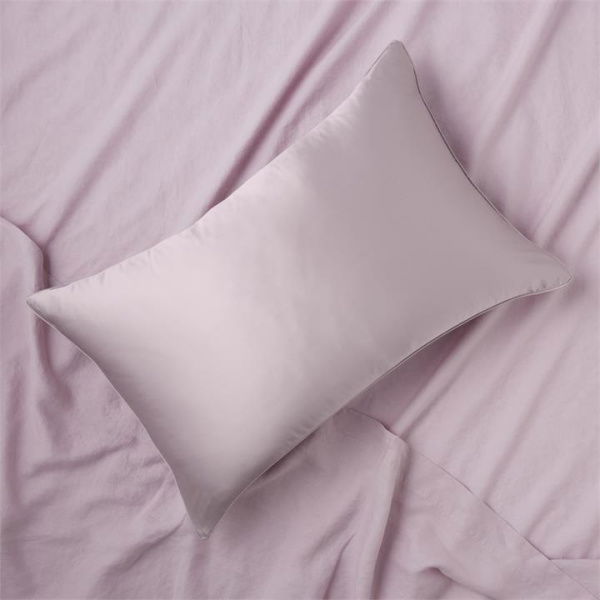 Adairs Pure Silk Mauve Pillowcase - Purple (Purple King Pillowcase)