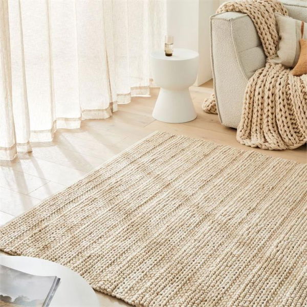 Adairs Rio Natural Rug (Natural 200x300cm)