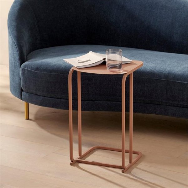 Adairs Ripley Rosa C Table - Pink (Pink Side Table)