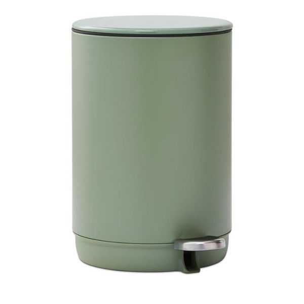 Adairs Green Round Metal Dust Bin