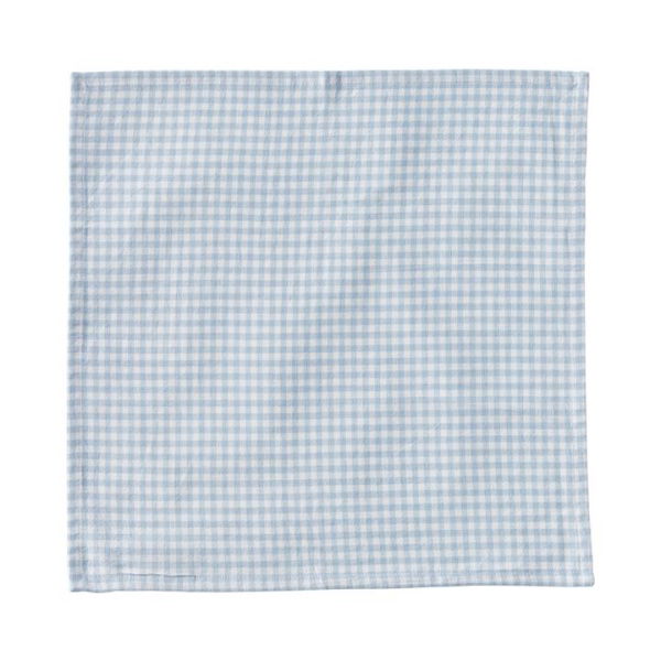 Adairs Blue 2 Pack Sadie Blue Gingham Napkins 2 Pack