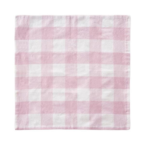 Adairs Purple Sadie Lilac Gingham Napkins Pack of 2