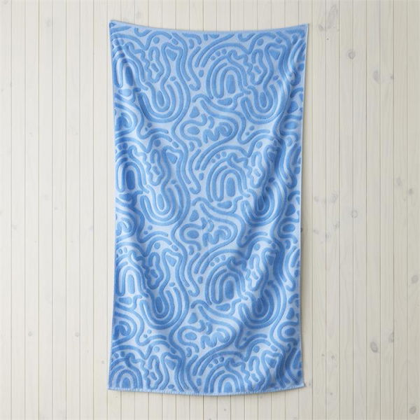 Adairs Blue Samoa Quick Dry Beach Towel