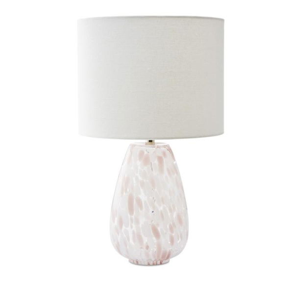 Adairs Pink Speckle Table Light