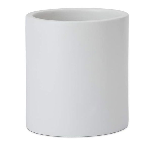 Adairs White Pot Stark Matte White Large Pot